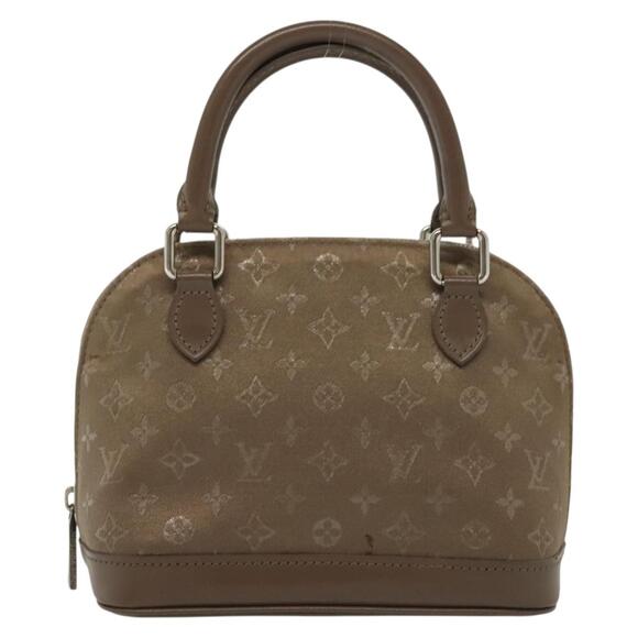 LOUIS VUITTON Monogram Satin Little Alma Hand Bag Gray M92147 - Picture 13 of 16